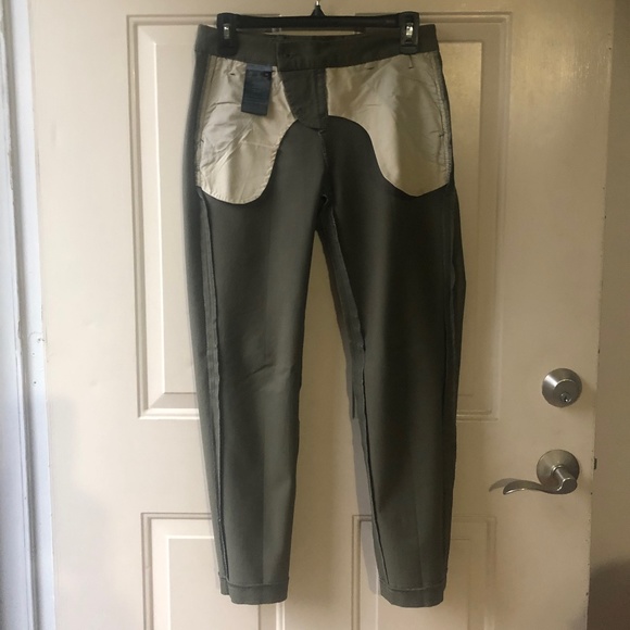 Liverpool Women's Straight Leg Trousers Dusty Olive colors. Sz.2P - Picture 9 of 11